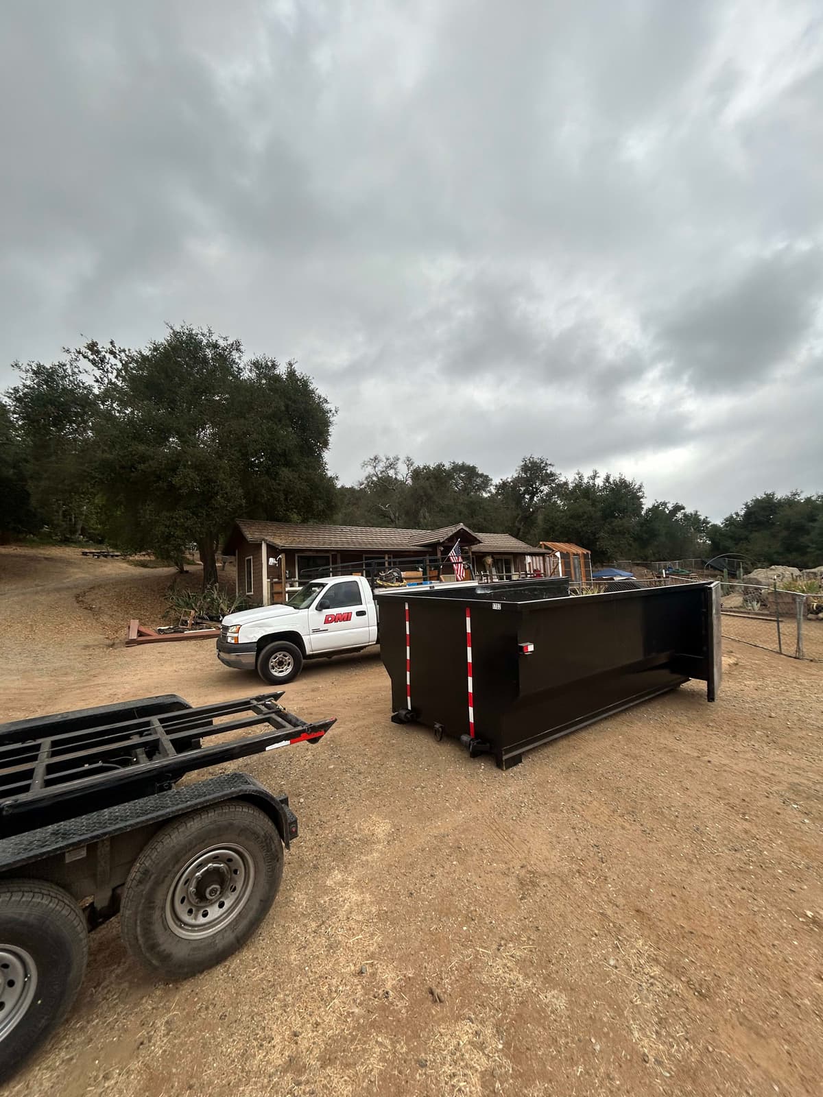 Dumpster delivery in Oceanside
